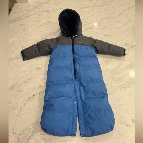 18-24 Months Columbia Pike Lake Convertible Onesie/Snowsuit - Picture 1 of 6